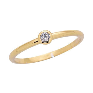 Solitaire serti clos d'un diamant en or jaune-Solitaires-Marque:Référence: D0.223Métal: Or jauneTitre: 18 caratsPoids du métal: 1,50 GrType de pierre: Diamant(s)Poids: 0,06 CtForme - taille: Taille brillantCouleur: FPureté: SI1Comment choisir sa taille de doigt:cliquer pour découvrir notre guide des tailles imprimable-DIAM'S- -DIAM'S NC